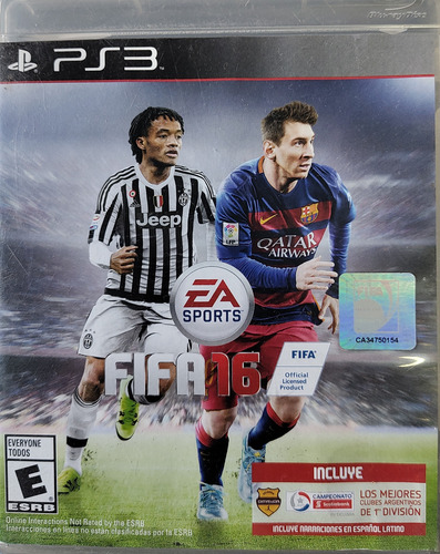 Fifa 16 - Fisico Ps3 (Usado)