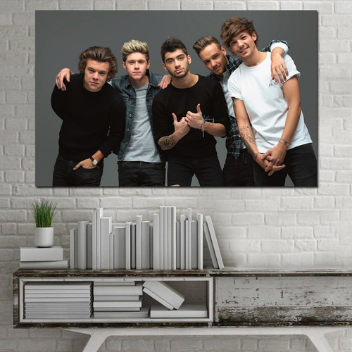 Cuadro Decorativo Música One Direction (80x50 Cm)