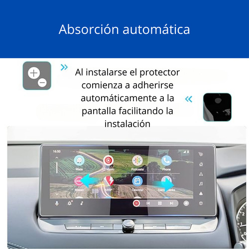 Protector Pantalla Vidrio 12.3 Nissan X-trail 2023