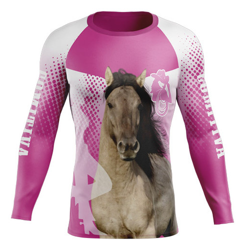Estampas Cavalgada Camiseta Artes Sublimação Total Cavalos