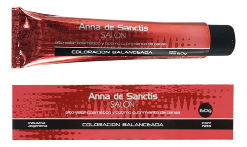 Promo 25 Tinturas Anna De Sanctis X 60g 