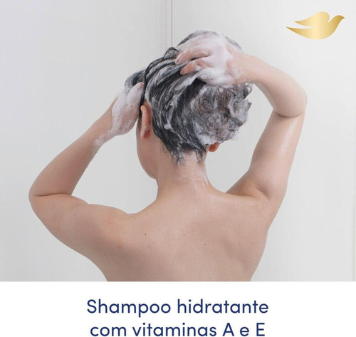 Kit C/ 6 Dove Shampoo Hidratacao Intensa 400ml