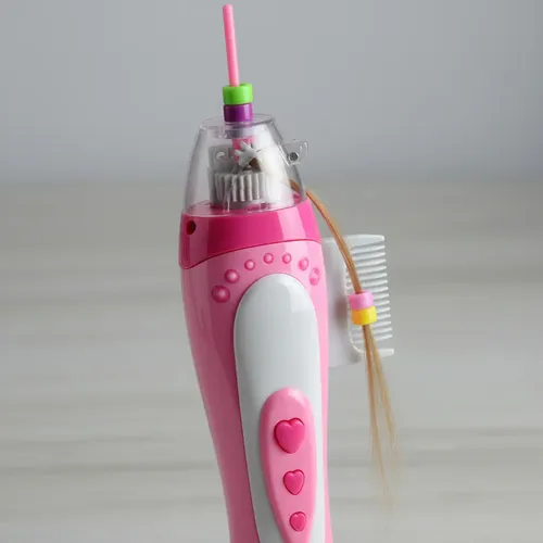 Trenzador Automático De Pelo Para Niñas ADDLIVE – Kit 3 En 1 Con Trenzas De Colores, Dobles Y Cuentas, Regalo Creativo Para 5 A 10 Años