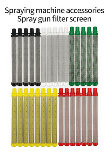 2 X 5 Filtros De Pulverización De Alta Presión, Malla 50