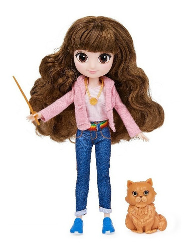 Imagen 2 de 4 de Muñeca Hermione 20cm Con Dos Cambios 22010