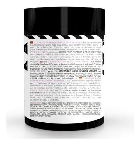 Crema Para Peinar Ondas Increibles 1kg Griffus