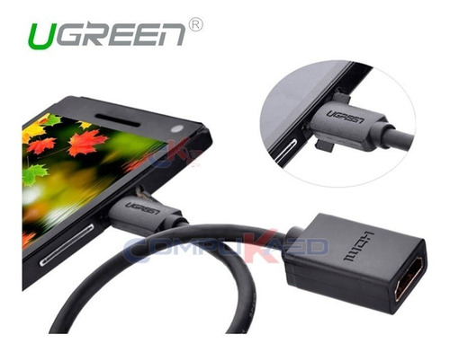 Adaptador Micro Hdmi Macho A Hdmi Hembra Ugreen Ultra Hd 4k