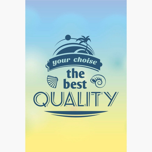 Imagem 2 de 2 de Poster Decorativo Viagem The Best N012169 30x40cm
