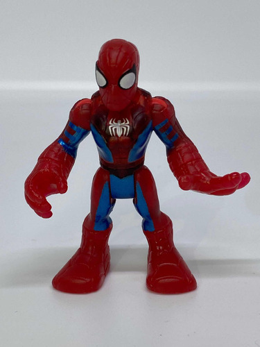 Figura Spiderman Araña Blanca Marvel Súper Hero Adventure