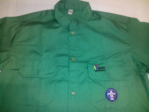 Camisas Scout Verde