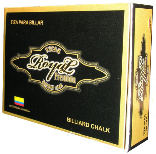 288 Tiza Para Billar Royal Premium Profesional Tip Americana