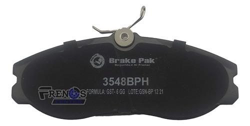 Pastilla Freno Del Brake Pak Para Nissan Terrano