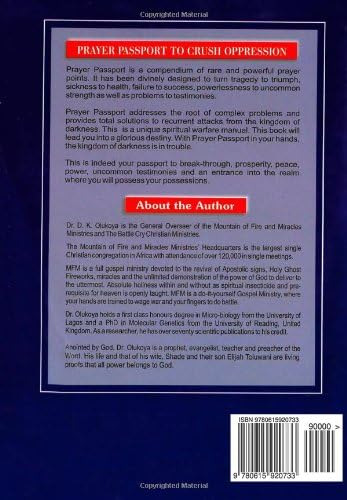 Libro: Pasaporte De Oración Para Aplastar La Opresión