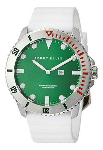 Perry Ellis Reloj Para Hombre Profundo Diver Reloj Luminoso 