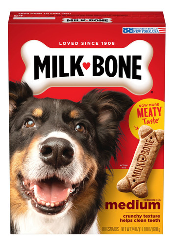 Milk-bone Original Dog Treats Galletas Para Perros Medianos,