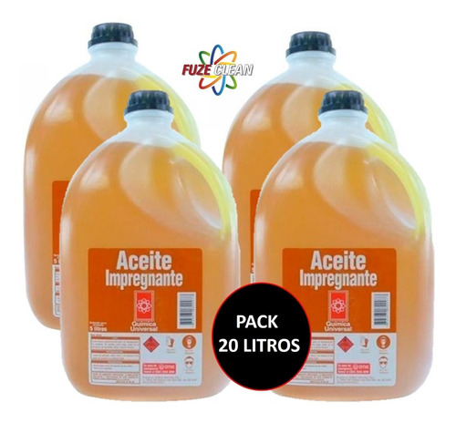 Aceite Impregnante Para Madera Pack 20 Litros 