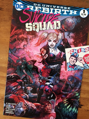 Comic - Suicide Squad #4 Kirkham Variant