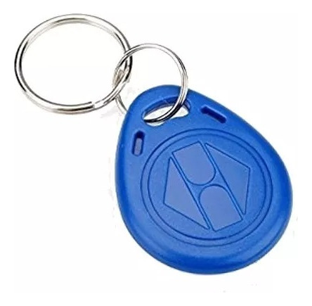 10x Llavero Proximidad Ic Mifare 13,56mhz Acceso Azul