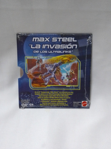 Figura De Accion Max Steel Y Extroyer En Caja Mas Dvd (Usado)