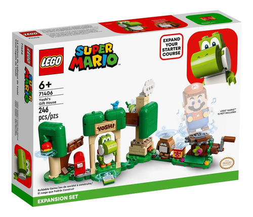 Lego Super Mario Set De Expansion Casa Regalo De Yoshi 71406