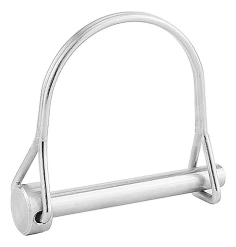 Pin De Acoplamiento De Seguridad 316 Plateado De 8 X 70 Mm,