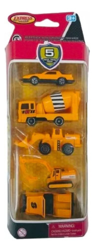 Set De 5 Vehiculos De Coleccion Metal Y Plástico Oferta!