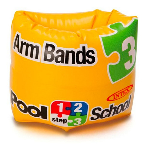 Brazalete Inflable Para Pileta /niños 20x15 Cm Vinilo Intex