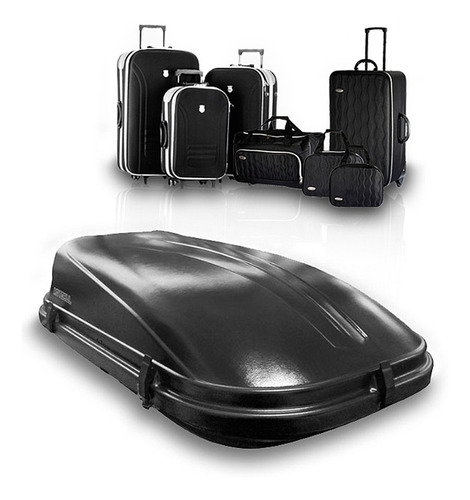 Kit Rack Gol G5 G6 G7 Voyage G5 Com Bau Maleiro 350 Litros