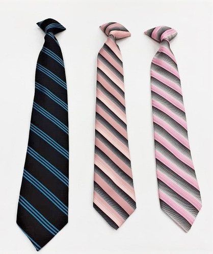 Set 2 Corbata Infantil Diseños A Escoger Broche De Metal