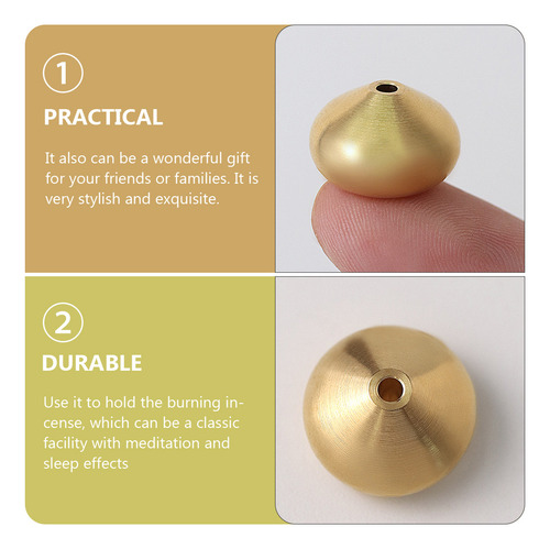 Minisoportes Decorativos De Cobre Para Quemar, 8 Unidades, E