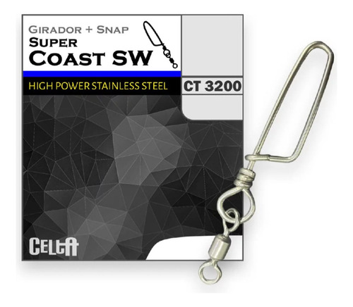 Girador Pesca Celta Snap Super Coast Sw Ct 3200 N°05 C/ 6
