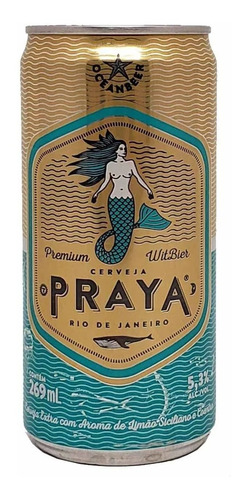 Cerveja Praya Witbier Lata 269ml