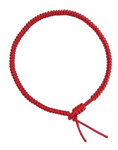 Rimobul Handmade Kabbalah Lucky Red String Bracelet (8)