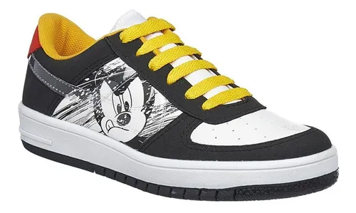 Tenis Panam Para Hombre Mickey Mouse Casuales Urbanos Env o gratis