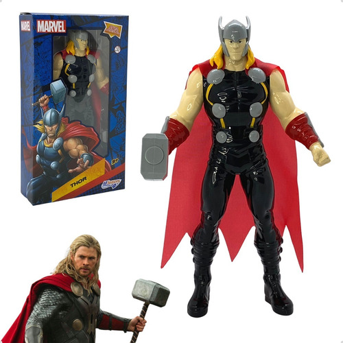 Brinquedo Boneco Thor Avengers Figura De Ação Articulado
