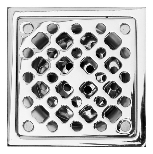 Lux Sany 89c Coladera Cromada Anti-insectos Inox 10cm