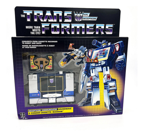 Transformers Soundwave & Frenzy Laserbeak Reedicion G1 2019