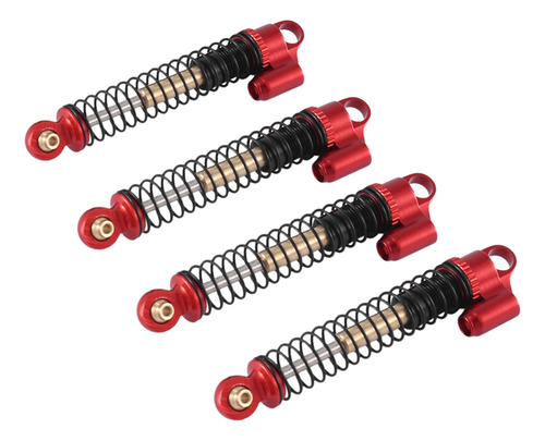 Amortiguador Metálico Extendido De 53 Mm Para Axial Scx, 4 U