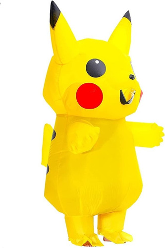 Disfraz Inflable Pokemon Pikachu Niños Niñas Envio Gratis