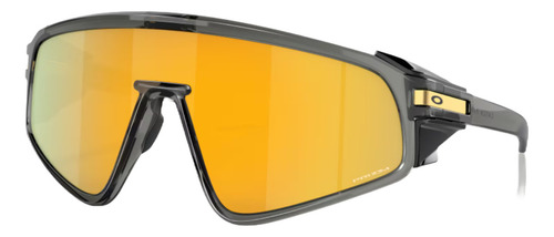 Óculos de Sol Oakley Latch Panel Grey Smoke Lentes Prizm 24k OO9404-0535