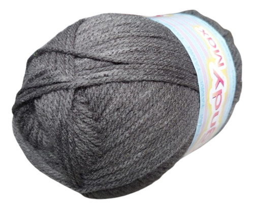 Estambre Candy Max Tamm Madeja De 200 Grs Crochet Color Gris Oscuro