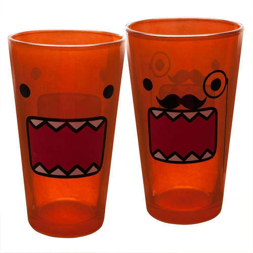 Domo  bigote Cara Unidad Vaso Pinta Juego