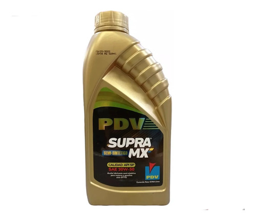 Aceite Pdv Supra Mx 20w50 Semisintetico Sp