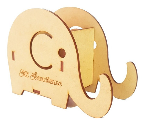 Imagen 4 de 7 de 40 Porta Lapices Celular Elefante Souvenirs Fibrofacil Lápiz