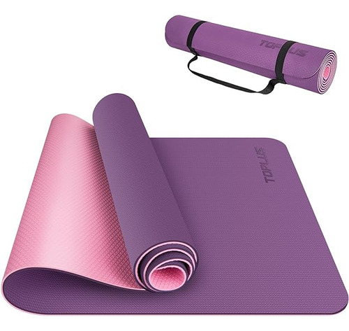 Yoga Mat 4 Inch Thick Yoga Mat Double Sided Non Slip Eco Fri