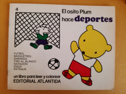 El Osito Plum Hace Deportes - Atlantida - 1983