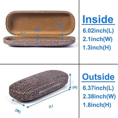 3 Unidades Estuche Para Lentes, Estuche Lentes Para Gafas