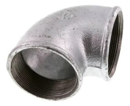 Codo Galvanizado 1 1/2 Pulgada 90 Grados