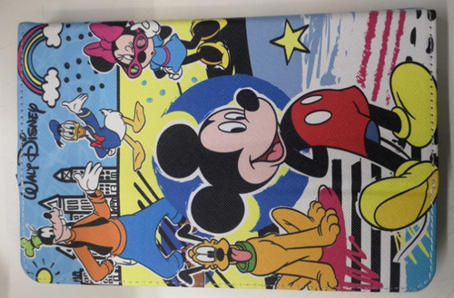 Funda De Dibujos Animados Tipo Wallet Para Tablet 7  Y 8 