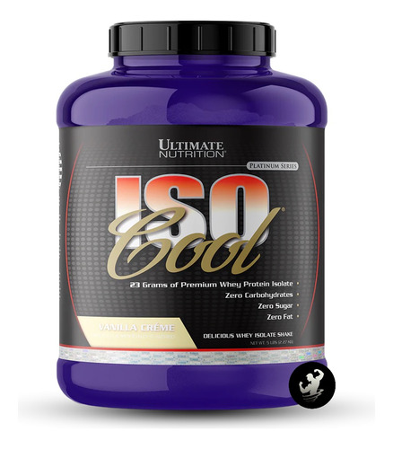 Iso Cool 5 Lb, Ultimate Nutrition, Proteína 100% Aislada